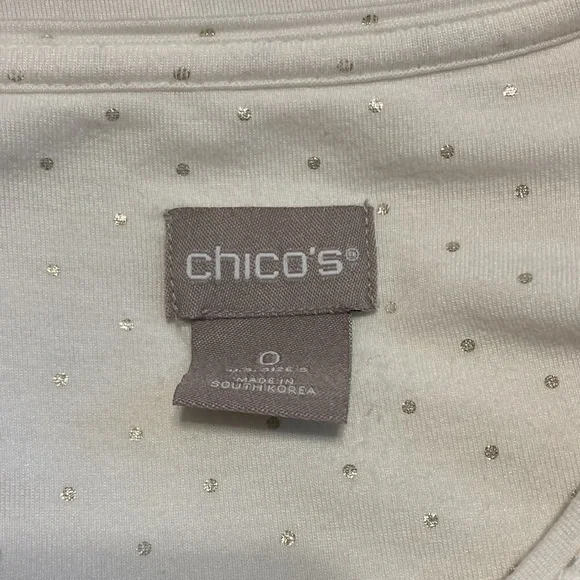 Chicos Long Sleeve Tee - Picture 3 of 4